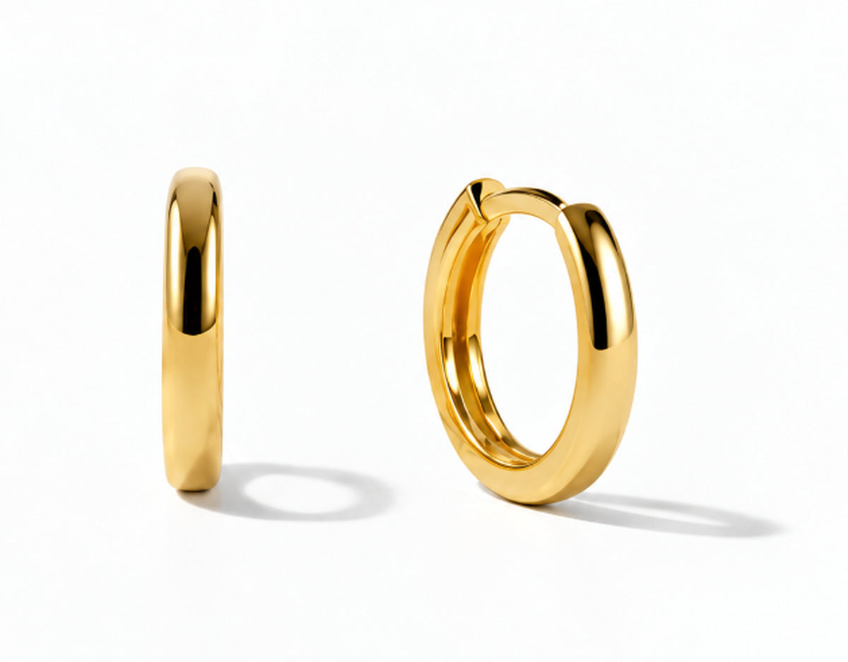 Isola Small Hoops detail view 1